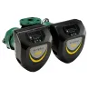 Circulateur double pour chauffage et climatisation collectif EVOPLUS ERP fonte à brides