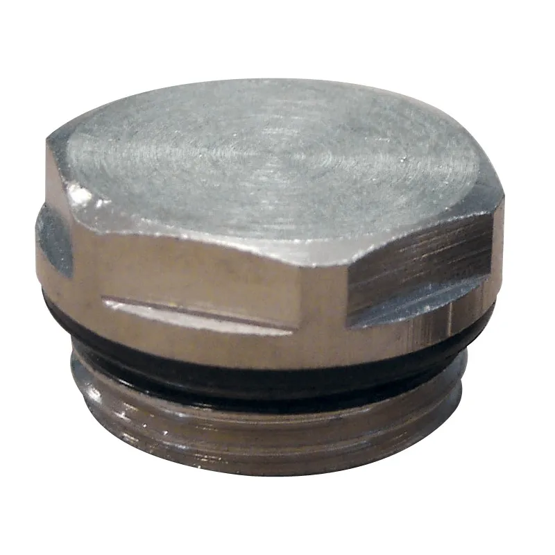 Bouchon plein radiateur acier mâle 1/2"