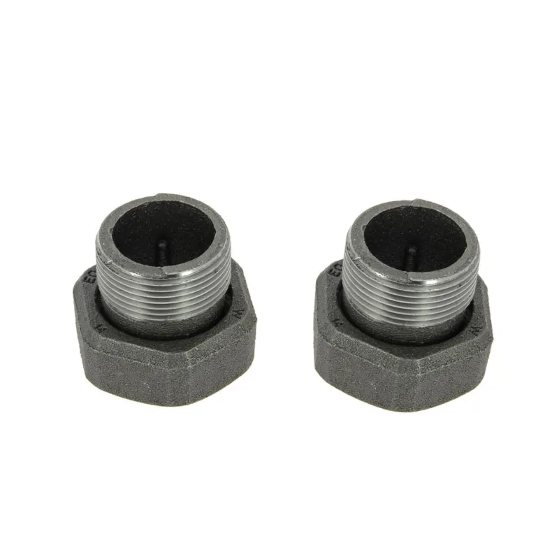 Raccord union à visser circulateur 1"1/2 acier mâle