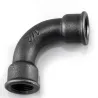 Raccord fonte malléable fileté courbe grand rayon 90° femelle femelle