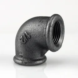 Raccord fonte malléable fileté coude femelle