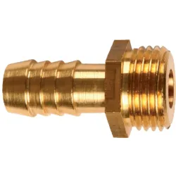 Raccord d'arrosage mâle cannelé