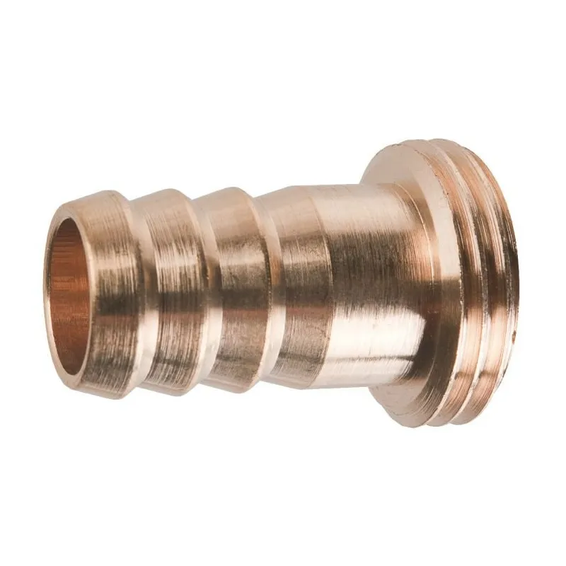 Demi raccord d'arrosage mâle cannelé