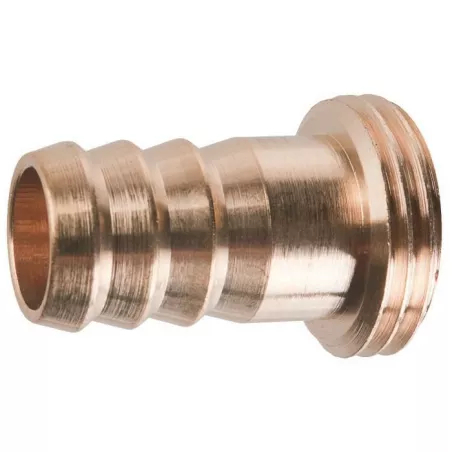 Demi raccord d'arrosage mâle cannelé