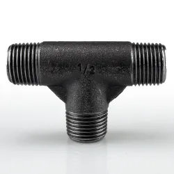 Raccord fonte malléable fileté Té mâle