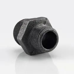 Raccord fonte malléable Mamelon réduit mâle