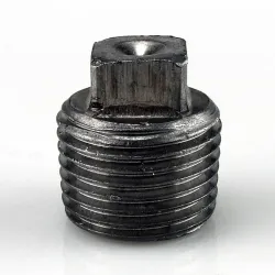 Raccord fonte malléable fileté Bouchon mâle sans bourrelet