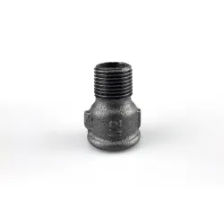 Raccord fonte malléable fileté Manchon égal femelle et mâle