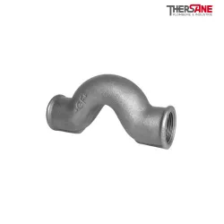 Raccord fileté dos d'âne fonte malléable