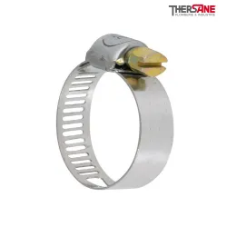 collier de serrage - bande perforée - acier zingué - inox