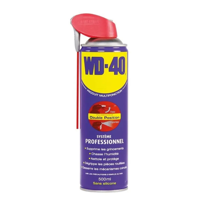 Dégrippant lubrifiant - Valve grande surface - WD 40
