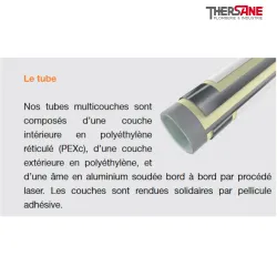 Wavin tube multicouche