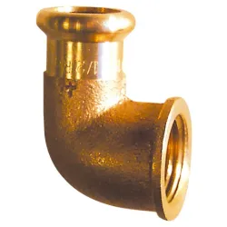 Raccord coude à sertir 8090G Femelle