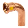 Raccord coude 90° cuivre à sertir mâle femelle spécial gaz et GPL
