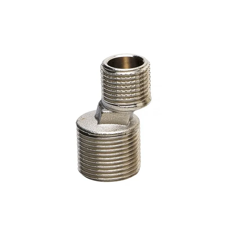 Raccord excentré laiton nickelé