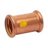 Raccord manchon cuivre à sertir femelle femelle spécial gaz et GPL