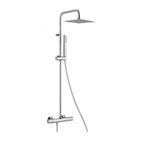 Système douche thermostatique chromé THEWA MIZ33