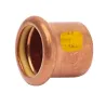 Raccord bouchon cuivre à sertir femelle spécial gaz et GPL