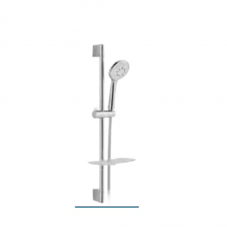 Barre de douche chantier chromé THEWA AGH400BA