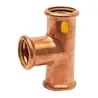 Raccords coude 90° cuivre à sertir mâle femelle spécial gaz et GPL