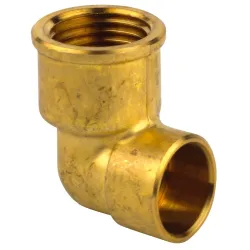 Raccord coude à souder/visser 90 GC Femelle Femelle