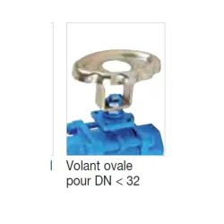 Volant ovale pour RBS série ADLER