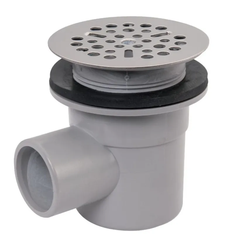 Bonde siphoïde PVC équerre