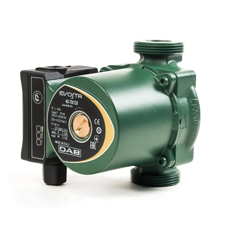 Circulateur de chauffage domestique EVOSTA fonte à unions spéciale plancher chauffant