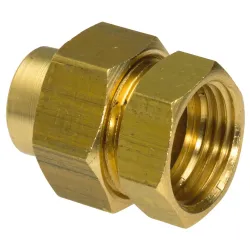 Raccord union droit à souder/visser 340 GC Femelle Femelle