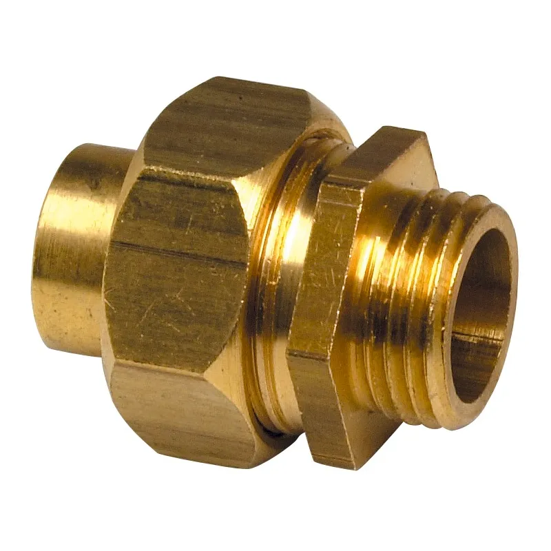 Raccord union droit à souder/visser 341 GC Femelle Mâle