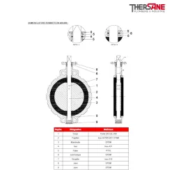 NOMENCLATURE ROBINETS DN 400-600 1123