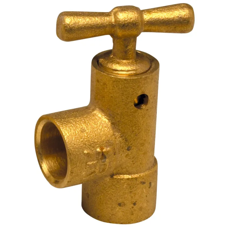 Raccord Té purgeur équerre 90°