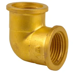 Raccord coude 90 G laiton à visser Femelle Femelle