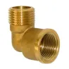 Raccord coude réduit laiton à visser Mâle 1/2" Femelle 3/4"