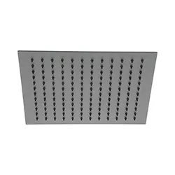 AGHE 3mm Square Chrome Shower Head