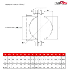DIMENSIONS PAPILLON 1174