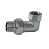Raccord coude union à visser étanchéité sphéro-conique
