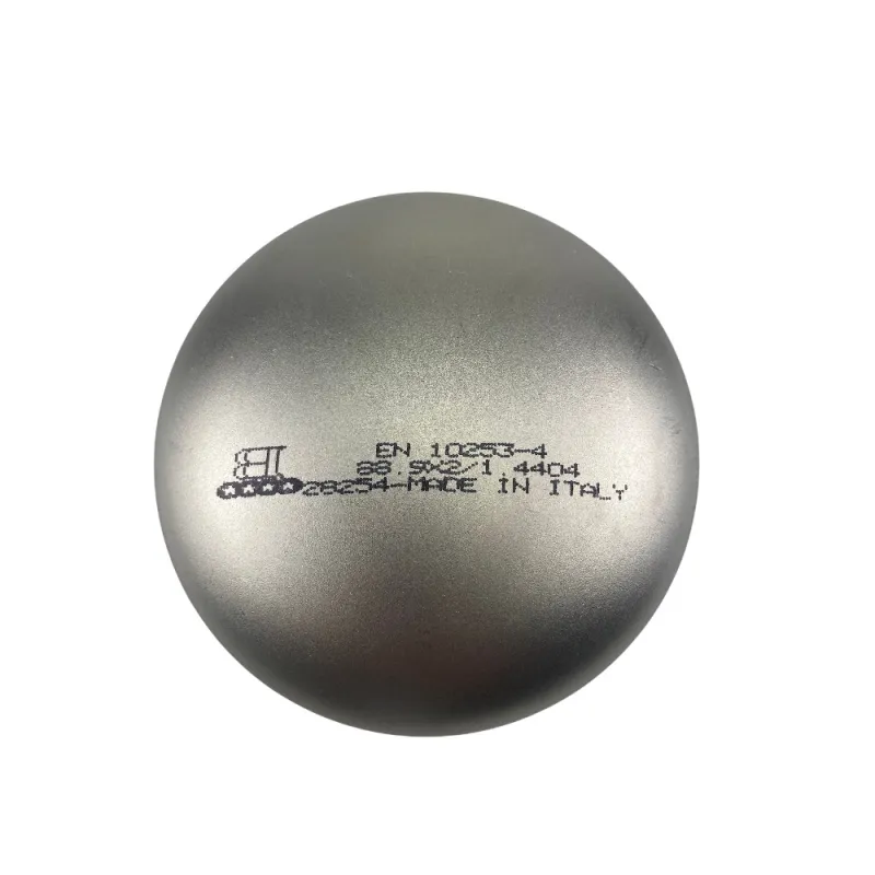 Fond inox 316L ISO roulé soudé épaisseur 2mm