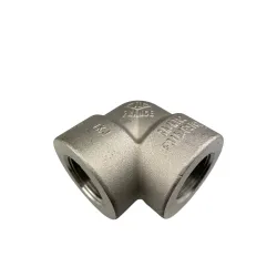 Coude 90° inox 316L taraudage NPT série 3000 Femelle - Femelle