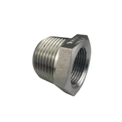 Réduction hexagonale NPT inox 316L série 3000 mâle - Femelle