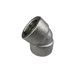 Coude 45° à souder inox 316L Socket Welding série 3000