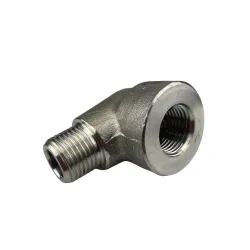 Coude 90° NPT inox 316L série 3000 Mâle - Femelle
