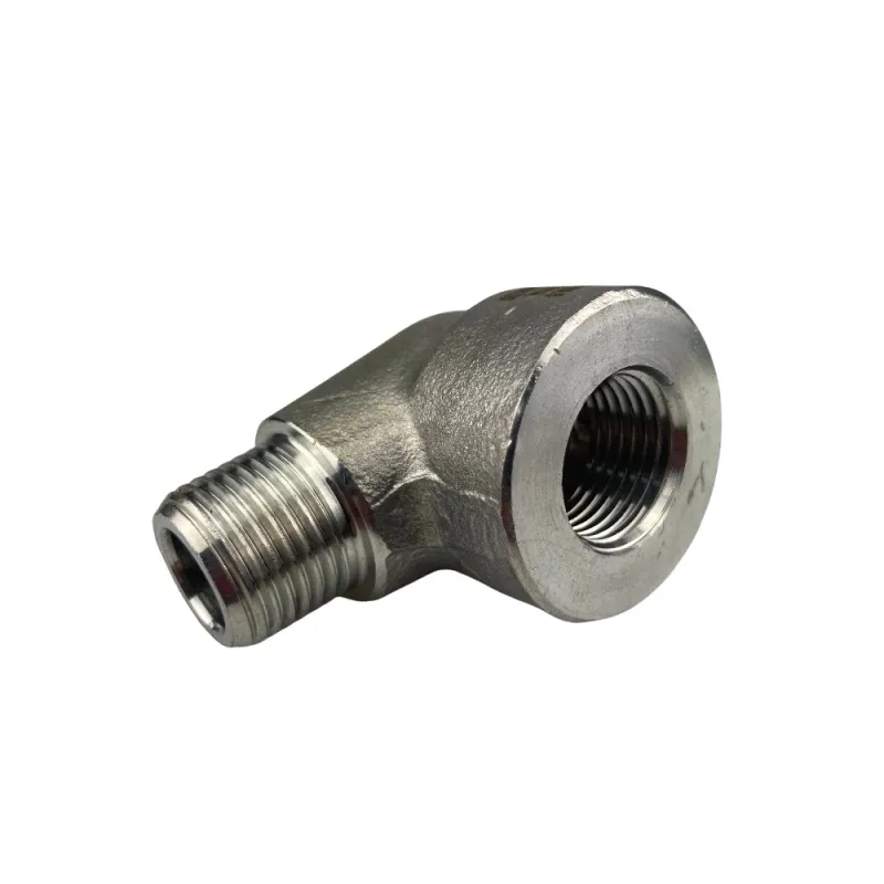 Coude 90° NPT inox 316L série 3000 Mâle - Femelle