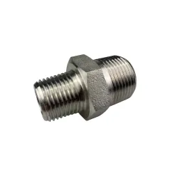 Réduction Hexagonale NPT inox 316L série 3000 mâle - mâle