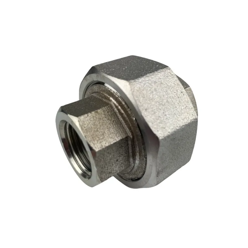 Raccord union NPT inox 316L série 3000 Femelle - Femelle