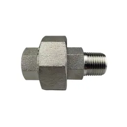 Raccord union NPT inox 316L série 3000 Mâle - Femelle