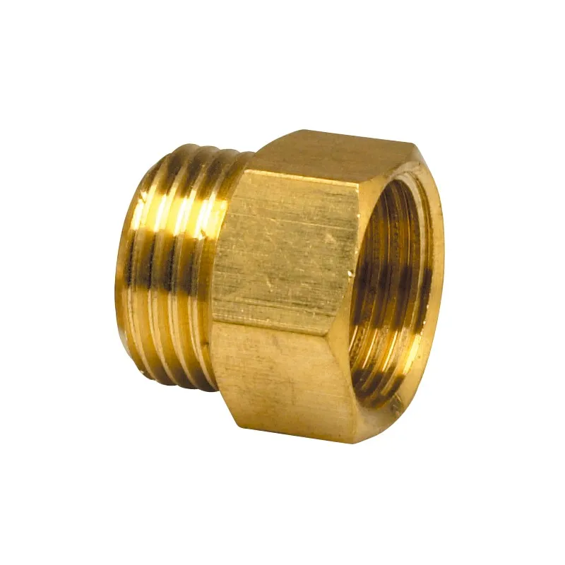 Raccord mamelon égal 246 E à visser Mâle / Femelle laiton