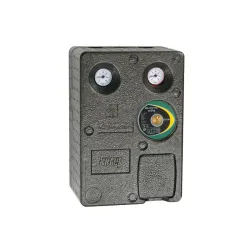 Groupe hydraulique mélangé avec vanne mélangeuse, circulateur EVA265130GH et régulation RA130 en option