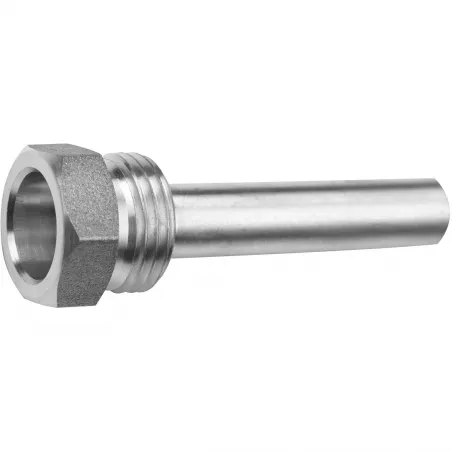 Doigt de gant inox 1/2" avec vis de blocage