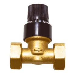 Soupapes sûreté différentielles à échelle graduée montage en ligne